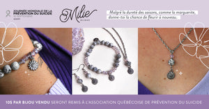 Boucles d'oreilles Nova (Prévention du suicide 2023)