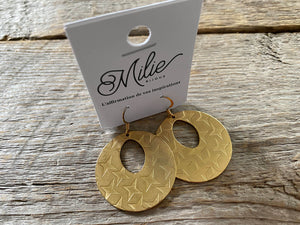 Boucles d'oreilles Dorado doré