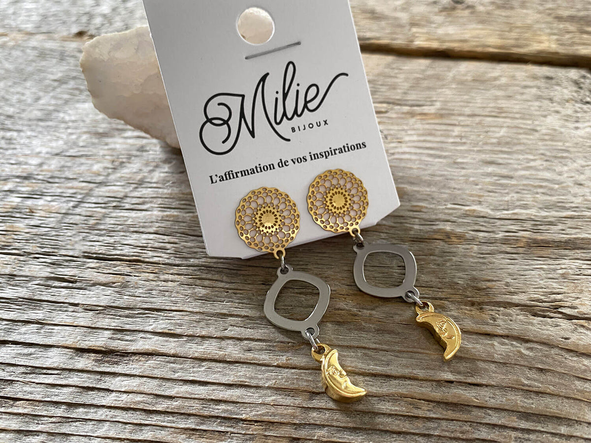 Clous d'oreilles Lacerta