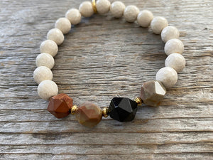 Bracelet Mushroom doré