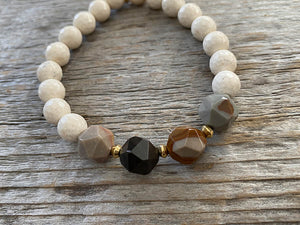 Bracelet Mushroom doré