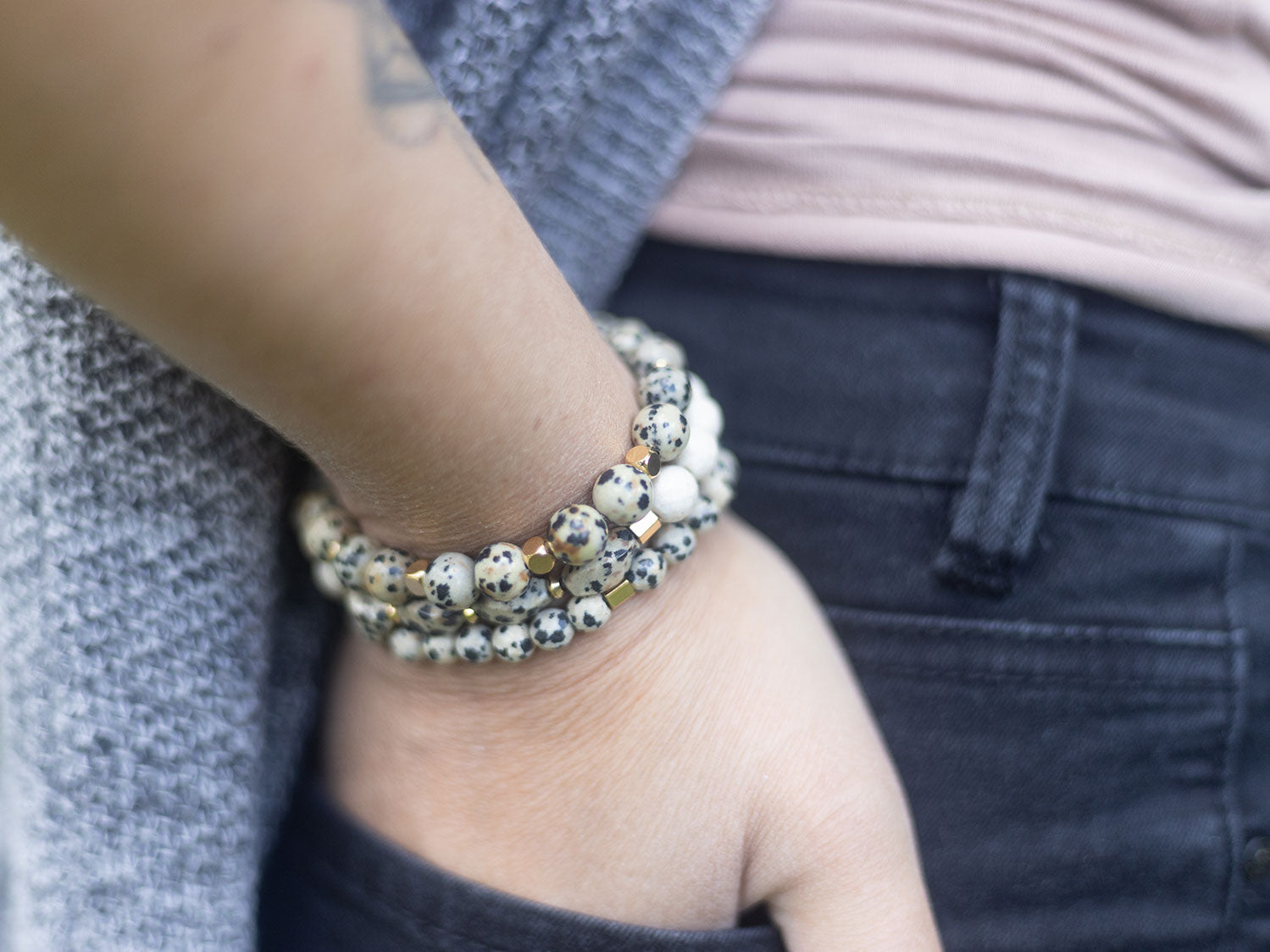 Bracelet Patch doré