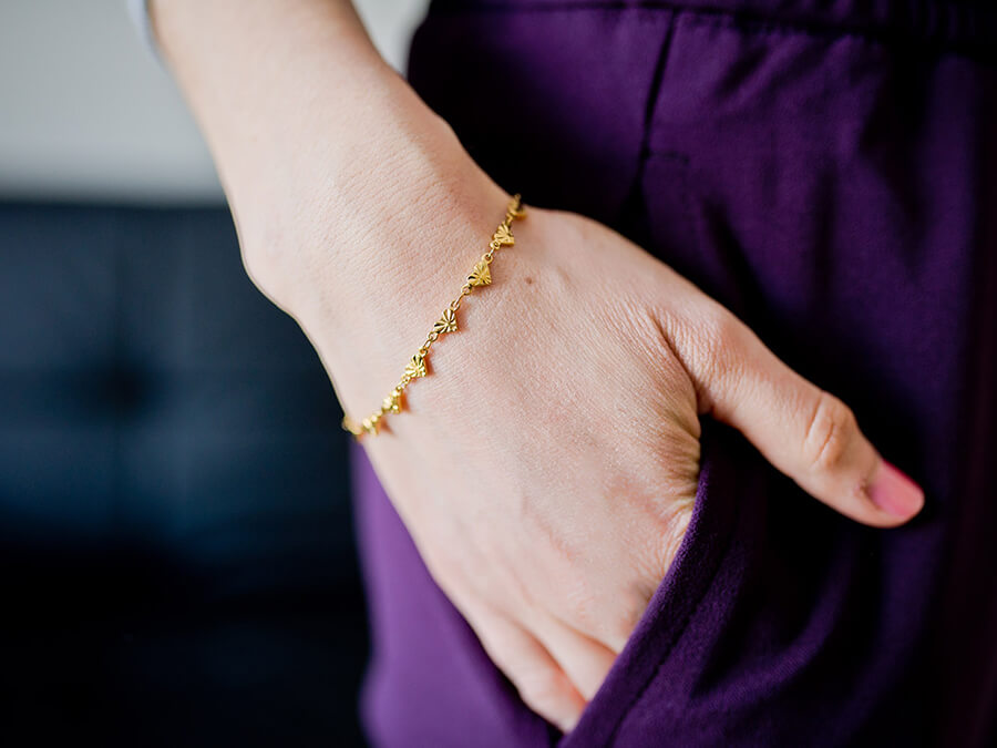 Heart doré - Milie Bijoux