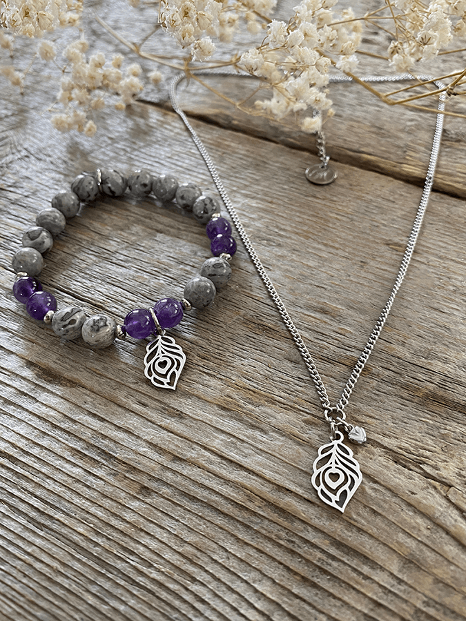 Collier Plume (Prévention du suicide 2020)